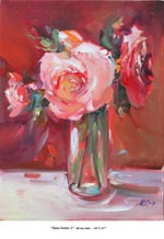 Rose Series-1, Oil on Canvas